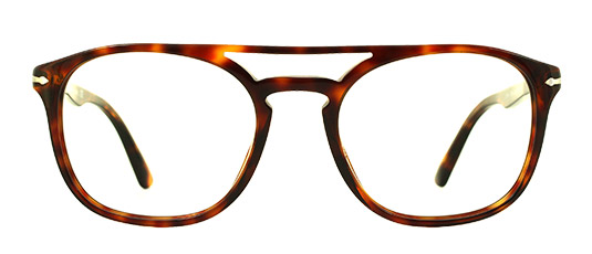 Doppelsteg Brille von Persol