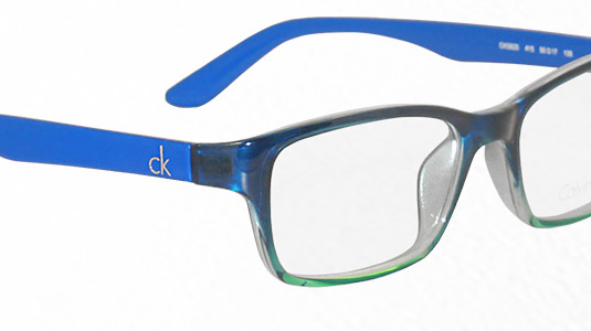 ck Calvin Klein - eine bezaubernde Damenbrille in Azurblau