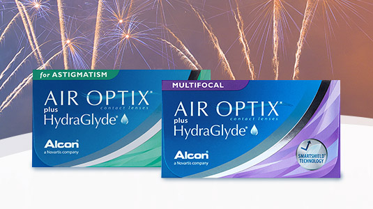 Air Optix Hydraglyde nun auch in torisch und multifocal