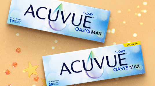 ACUVUE OASYS MAX 1-Day Tageslinsen